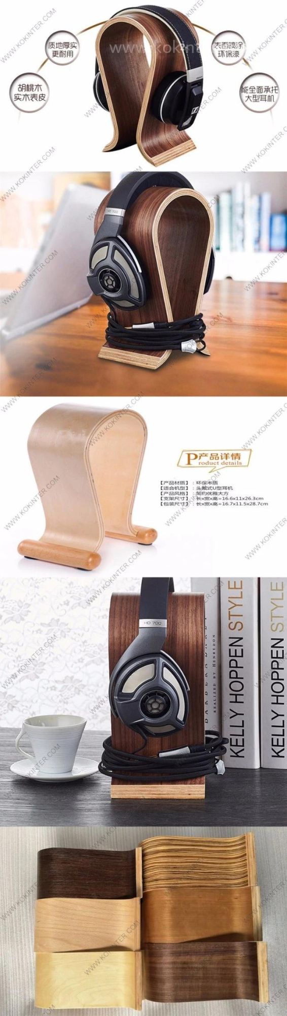 Bentwood Headphone Rack Bending Part Accessory Special Shape