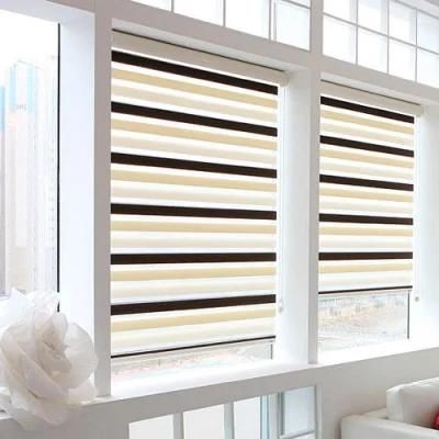 High-Quality Window Well Cover Manual Zebra Blinds