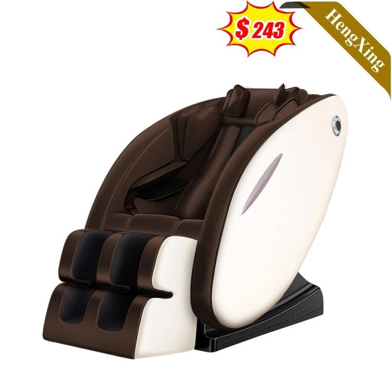 Wholesale Hot Selling Rail Zero Gravity Airbag Shiatsu Recliner Cheap Kneading Electric Massage Chair