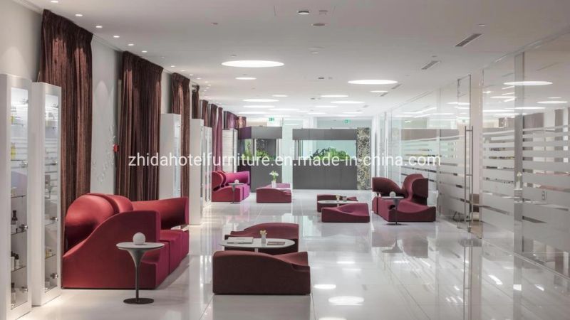 Lobby Area Reception Table and Sofa Furniture for 3-5 Star Hotel