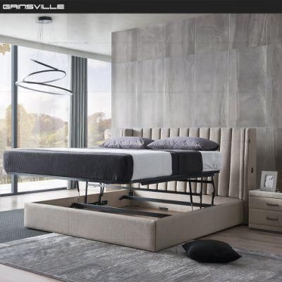 Italy Simple King Size High Class Modern Design Wall Bed in Bedroom Furniture