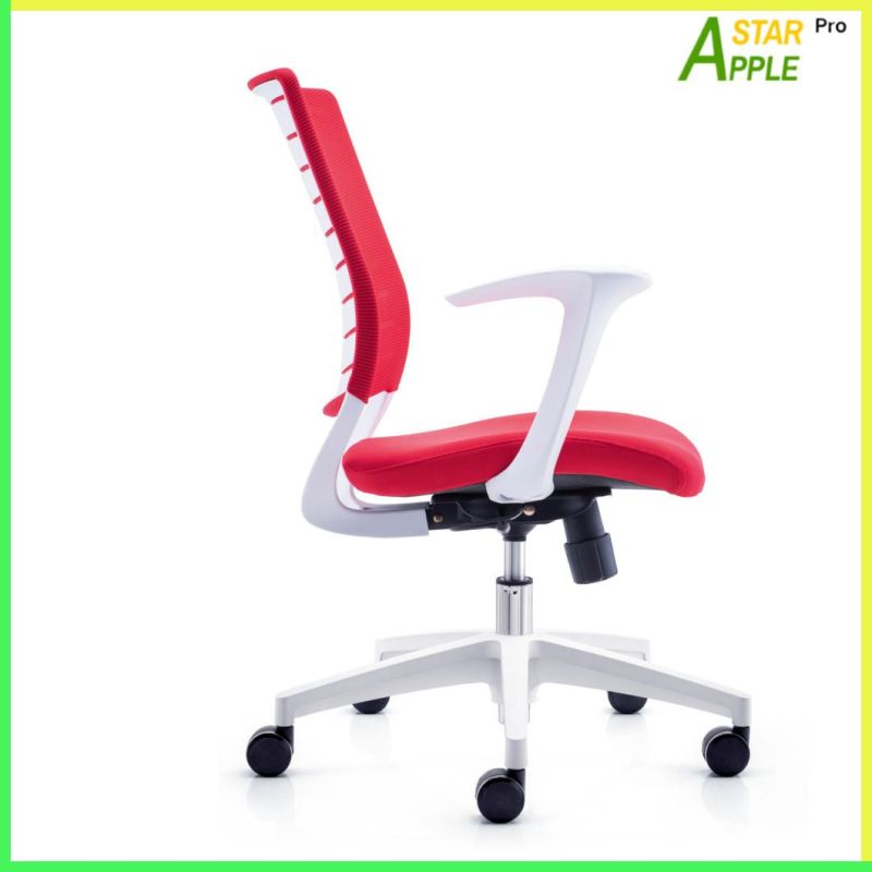 Elegant White Modern Furniture as-B2184wh Mesh Chair with Armrest