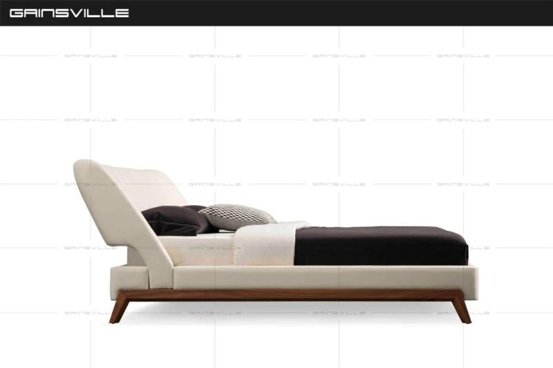 Customized European Modern Bedroom Furniture Wall Bed Luxury Beds Gc1713