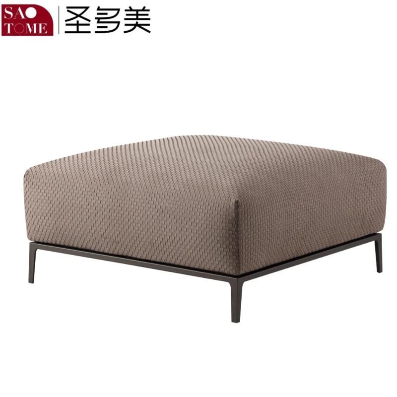 Modern Fashion Living Room Furniture Cloth Square Pedal