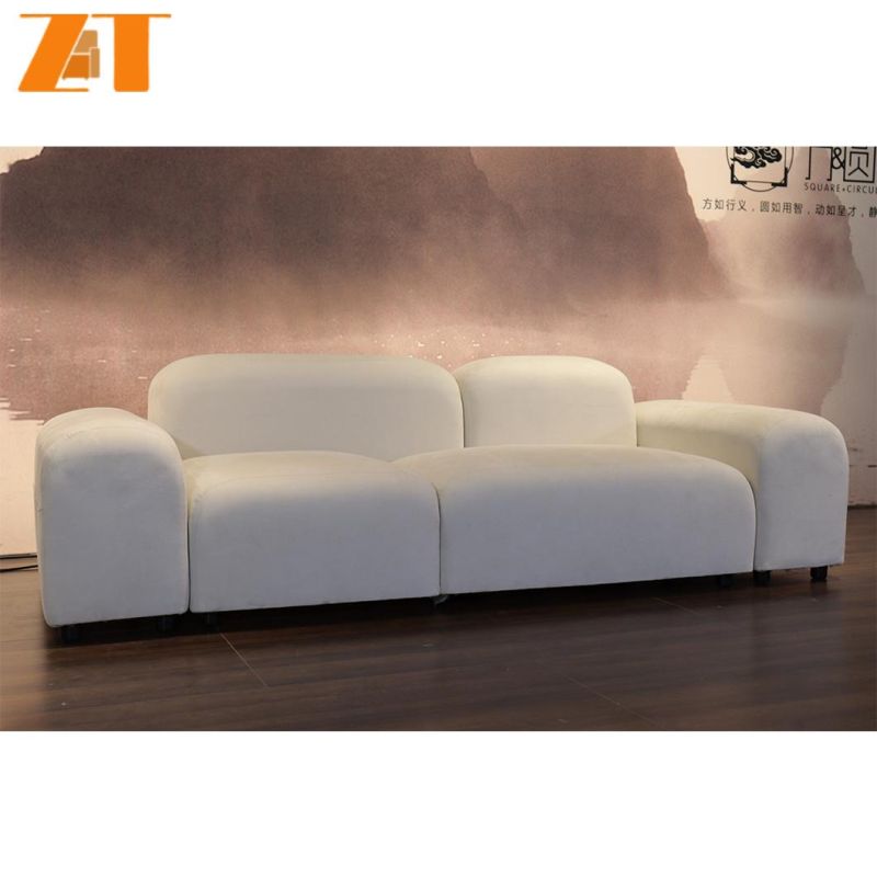 Modern Light Luxury Simple Living Room Furniture Fabric Leisure Sofa