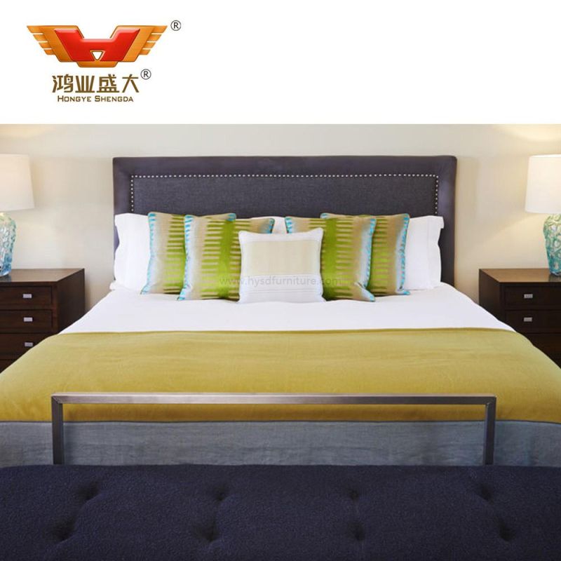 Wholesale Modern Hotel Veneer Bedroom Furniture