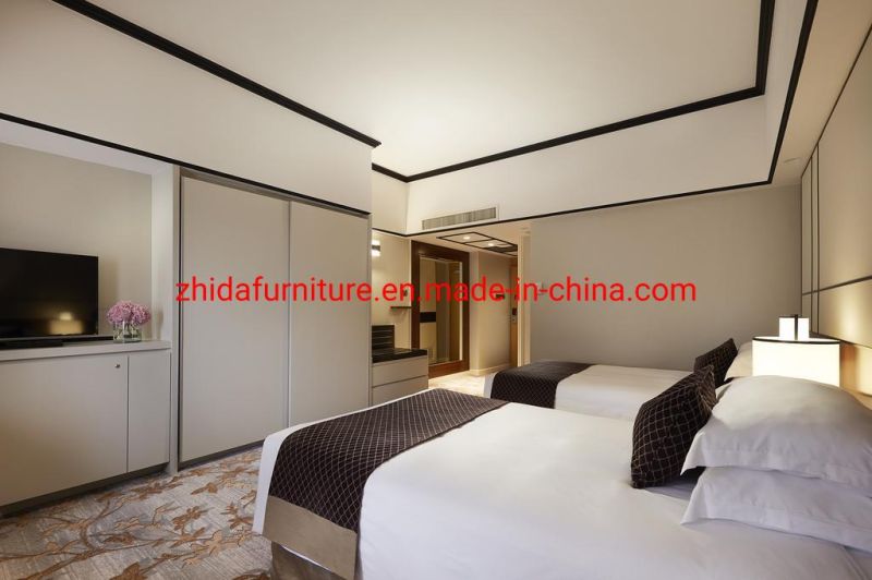 Dubai Hotel Furniture Wooden Bedroom Set King Size Bed Design Room Furniture