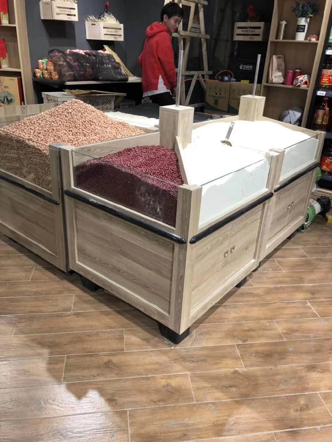 Supermarket Dry Goods Racks, Modern Display Shelves