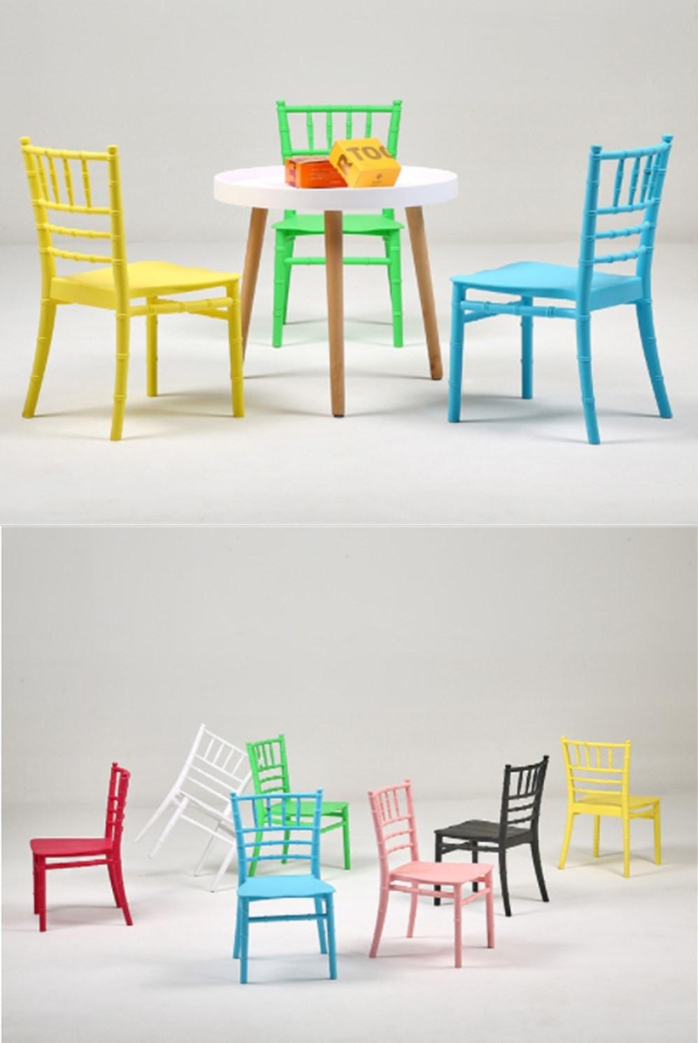 Popular Plastic Banquet Kids Chairs Durable Dining Chairs PP Outdoor Chairs