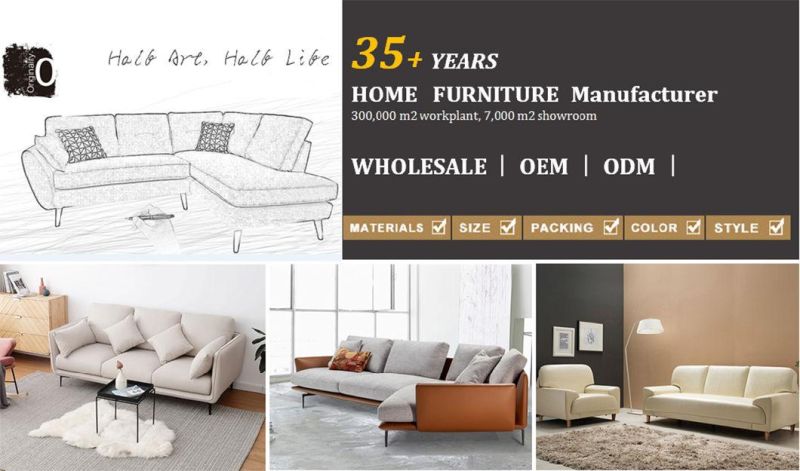 Nova 20apsa008 Wholesale Indoor Elegant Sofa Modern Set Sofa Accept Custom Color 2 Seates Sofa with Stool