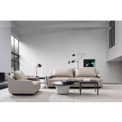 Modern Executive Office Furniture Half Leather Office Sofa