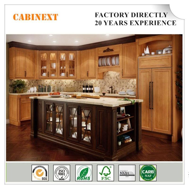 Three Section Track New Cabinext Kd (Flat-Packed) OEM Manufacturer Wooden Cabinets