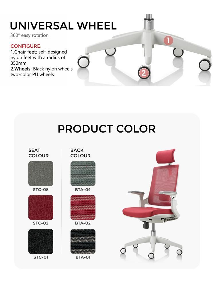 Wholesale New Style Lift Swivel MID-Back Comfortable Ergonomic Computer Modern Mesh Swivel Office Chairs