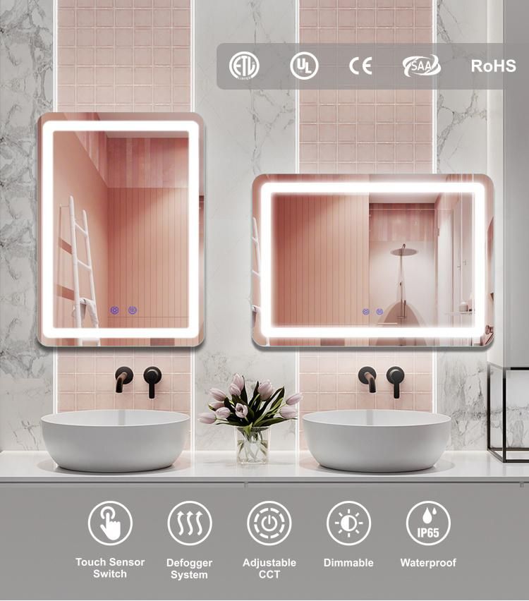 Hot Selling LED Products High Definition Home Decoration LED Bathroom Mirror