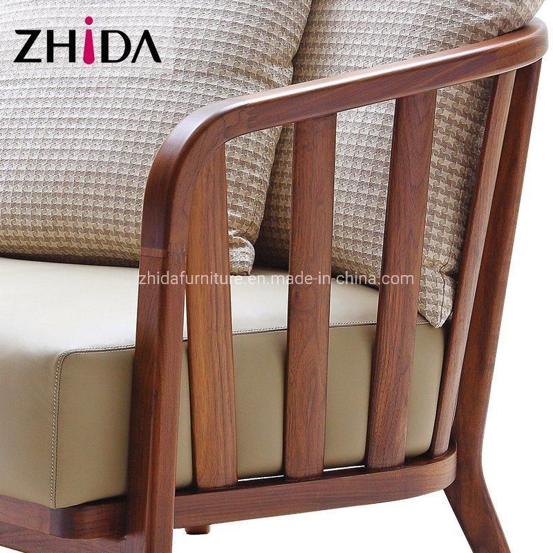 Commercial Furniture Solid Wood Leisure Chair