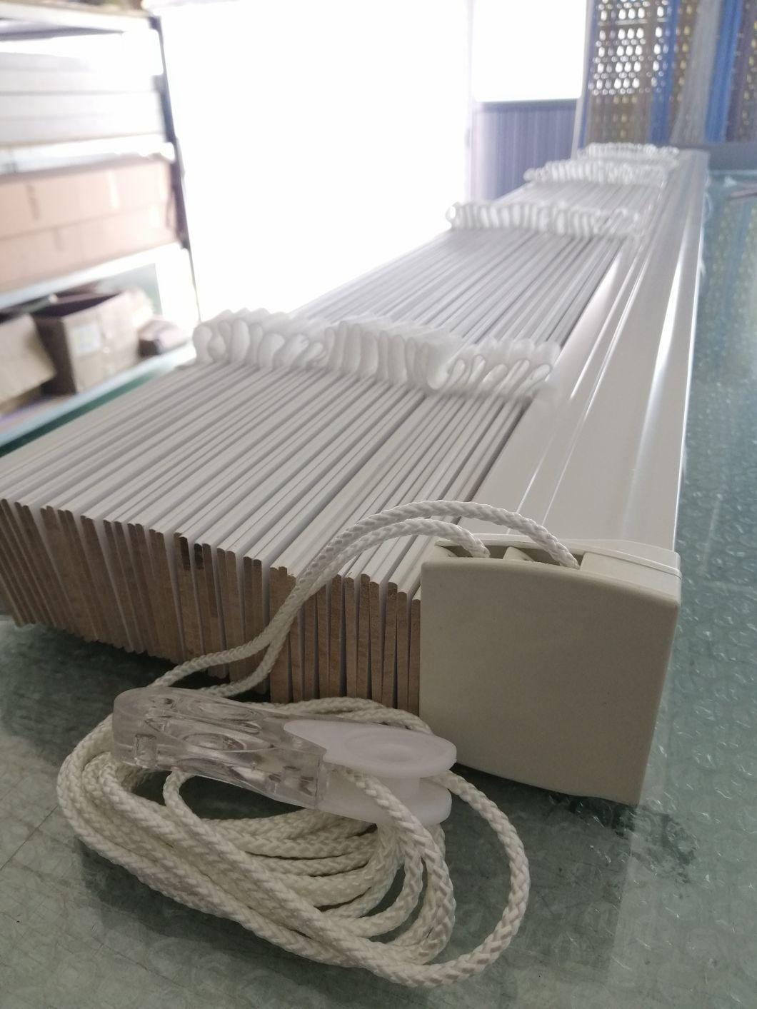 Factory Supplier Manual Paulownia Wooden Venetian Blinds