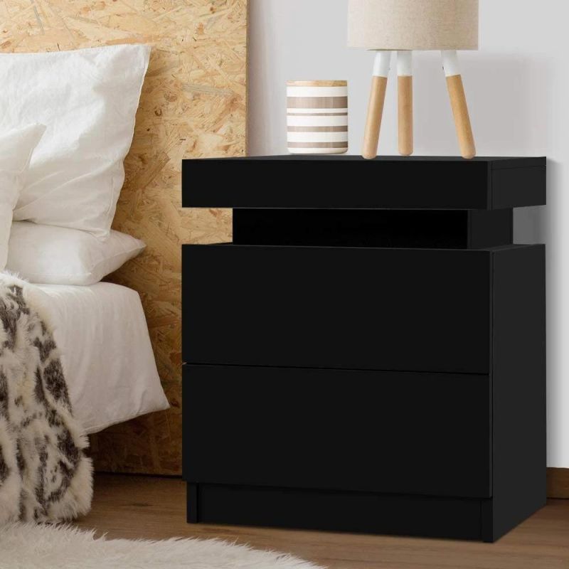 Modern Style Bedside Table Nighstand Side Table for Bedroom Living Room