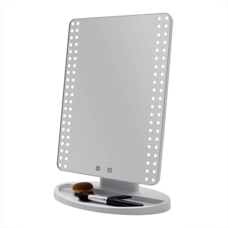 Square 1: 1 Face Full Size Luxury Vanity Makeup LED Mirror