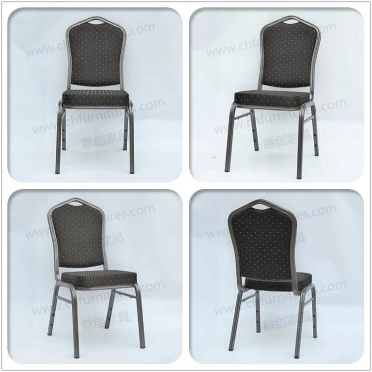 Wholesale High Quality Stackable Wedding Banquet Aluminum Chair Yc-Zl10-01