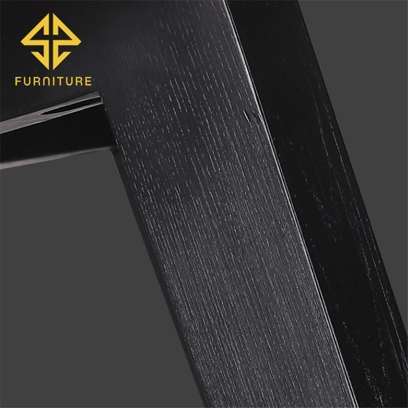 Modern Restaurant Furniture Luxury Wood Frame Velvet Dining Chair