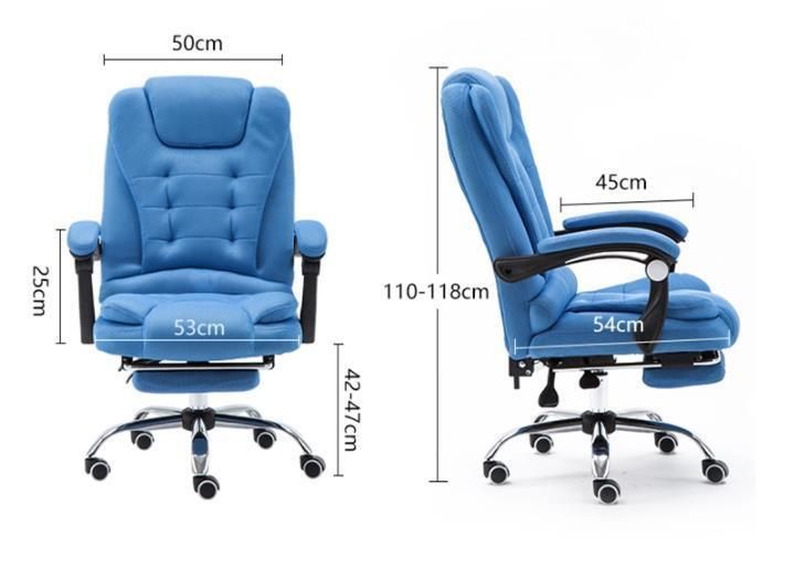 Brown PU Office Chair Ergomic Executive Chair