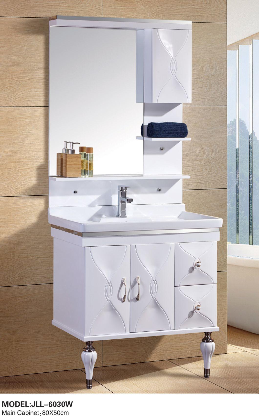 Wholesale Cheap Wall Mounted Bathroom Vanity Vanities PVC Modern Classic Furniture