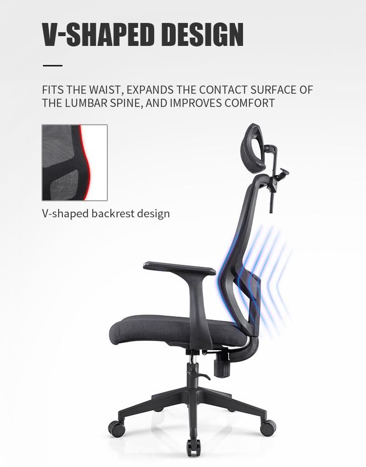 in Stock High Back Manager Hot Sell Computer Wholesale Office Chair