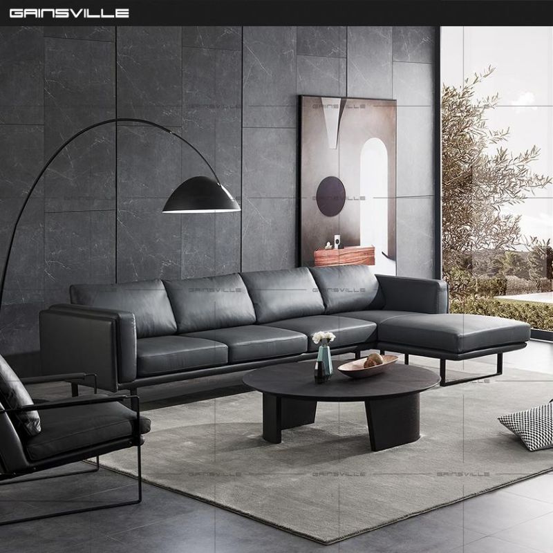 2020 Luxury Design Modern Living Room Couch Leather Corner Sofa