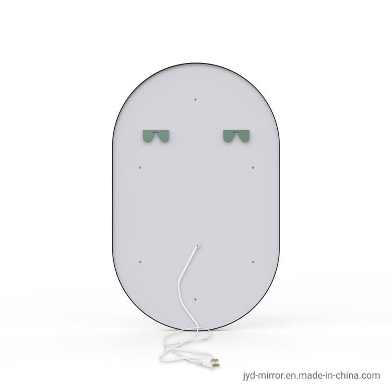 5mm Oval LED Mirror Customized with Defog Function for Bathroom