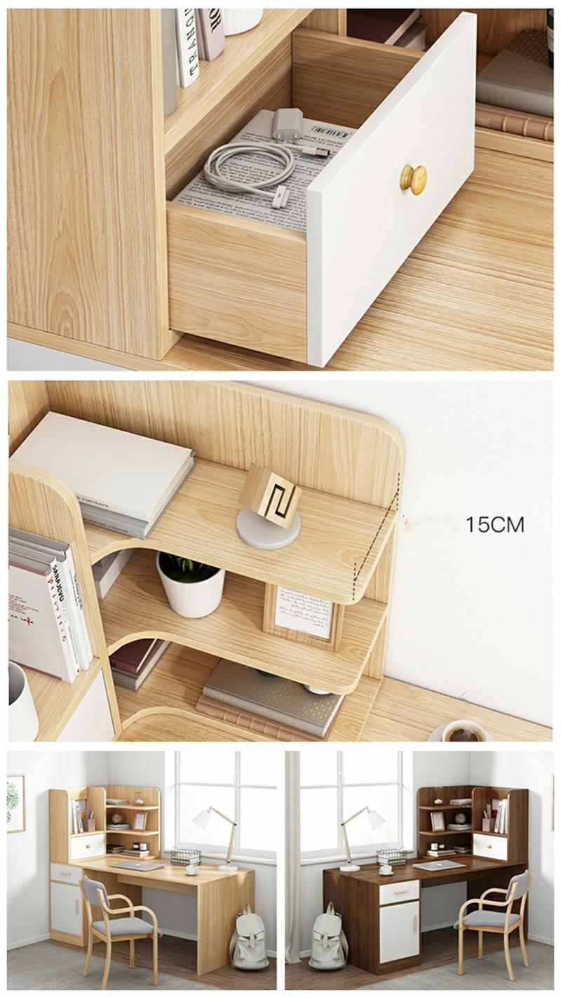 Cheaper Modern Sample Melamine Home Office Furniture Drawer Cabinets Study Table Computer Desk