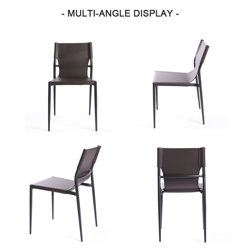 Wholesale Luxury Restaurant Hotel Furniture Modern Dining Chairs with Metal Legs