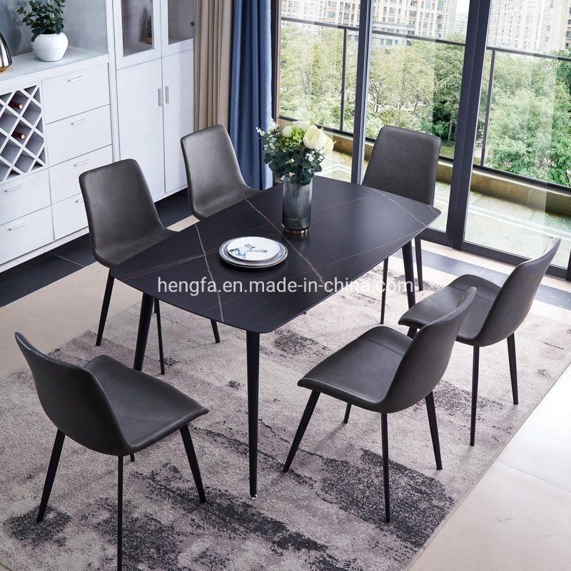 Italian Minimalism Style Custom Furniture Stable Waterproofing Dining Chairs