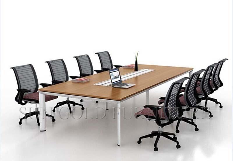 Acrylic Modern Conference Table with Power Outlet (SZ-MT079)