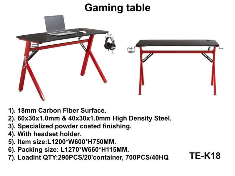 Gaming Desk Office Computer Table Modern Home Furniture