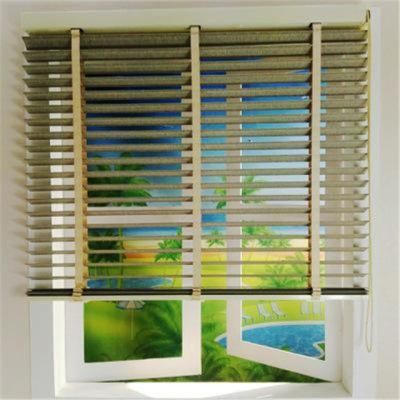 Good Quality Electric Wood/PVC Venetian Blind (25mm 35mm and 50mm)