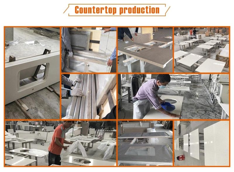 China Installing Quartz Silestone Countertop Kitchen Cabinets Factory for Sale