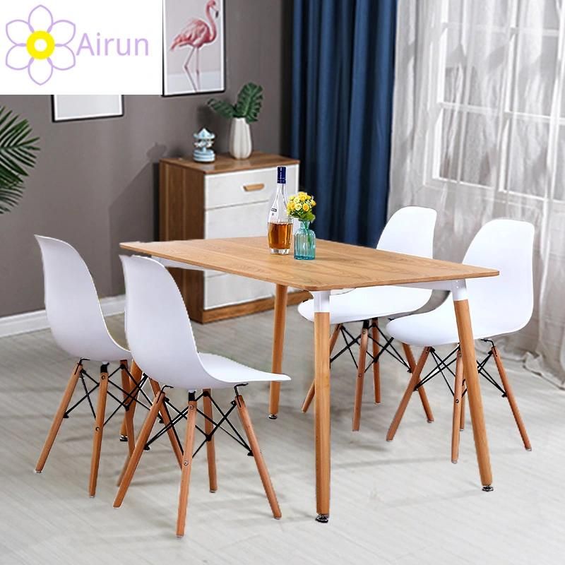 Home Dining Room Furniture Ash Wood Restaurant Wooden Dining Table