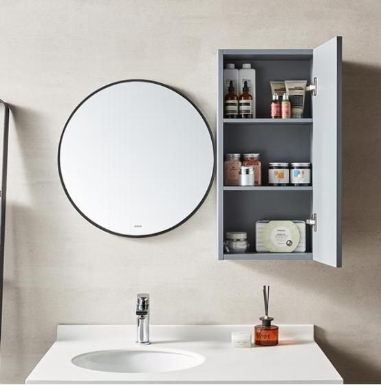 Modern Melamine Bathroom Mirror Cabinet