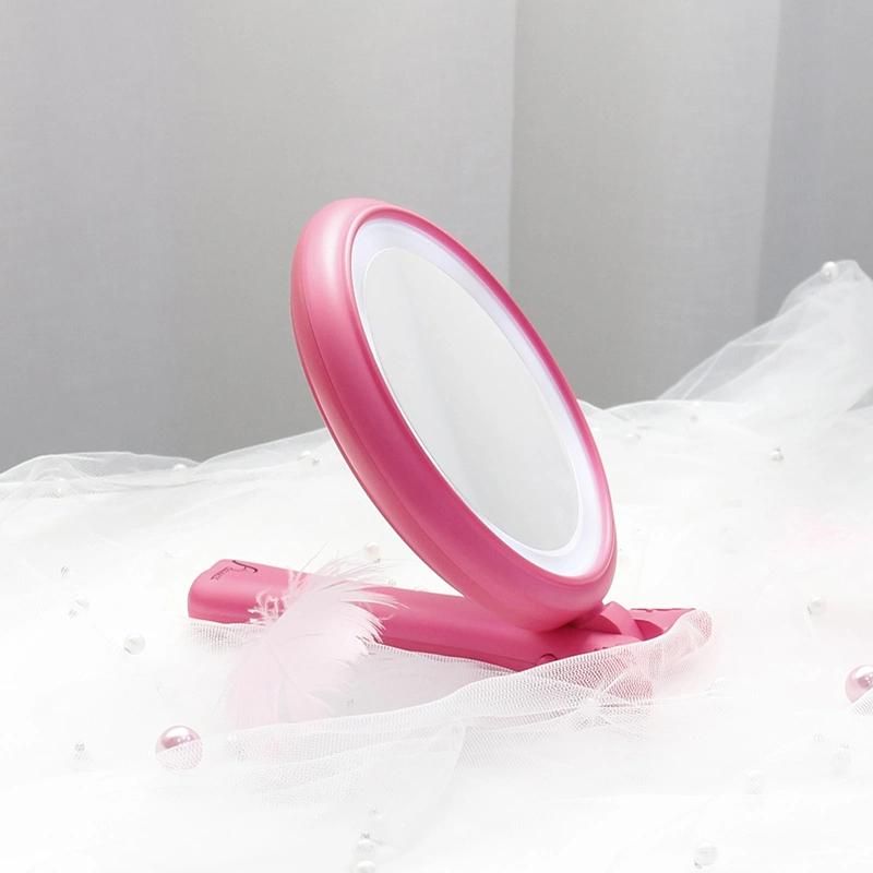 5X Magnifying Glasses Makeup Double Sides Cosmetic Hand Mirror