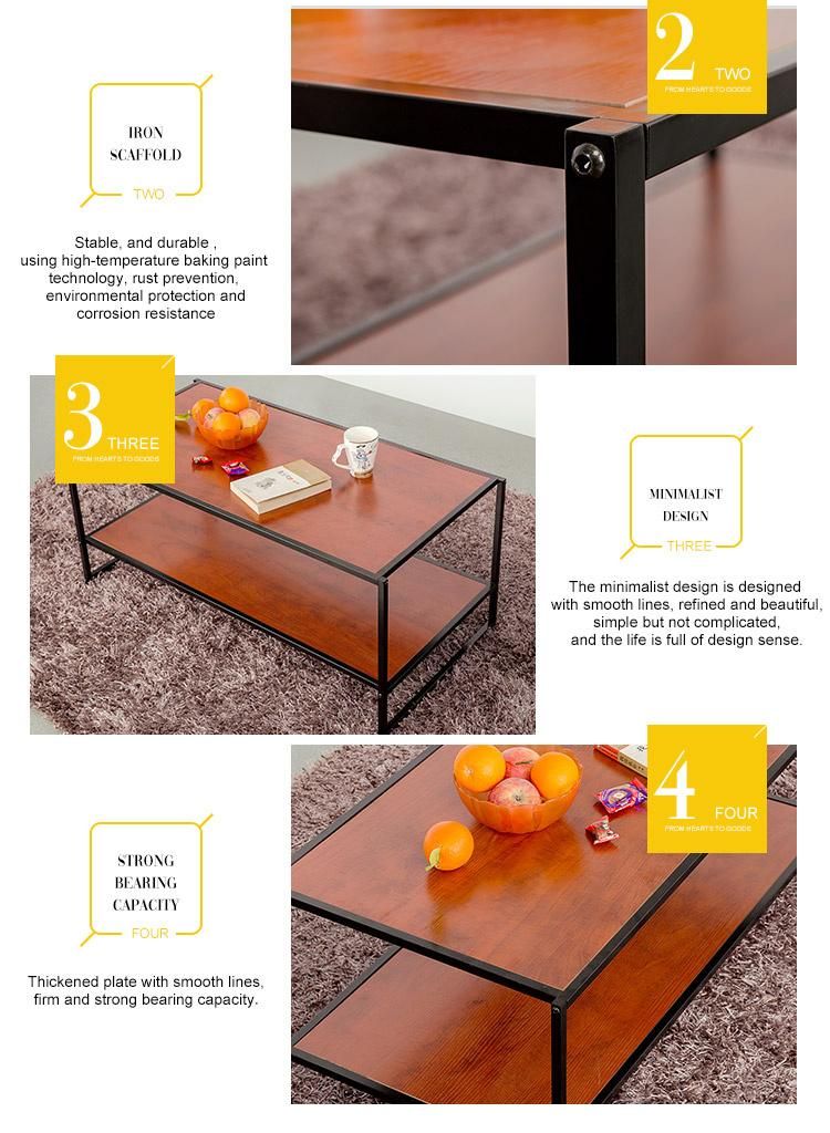 Easy and Simple to Handle Metal Tea Table Coffee Table