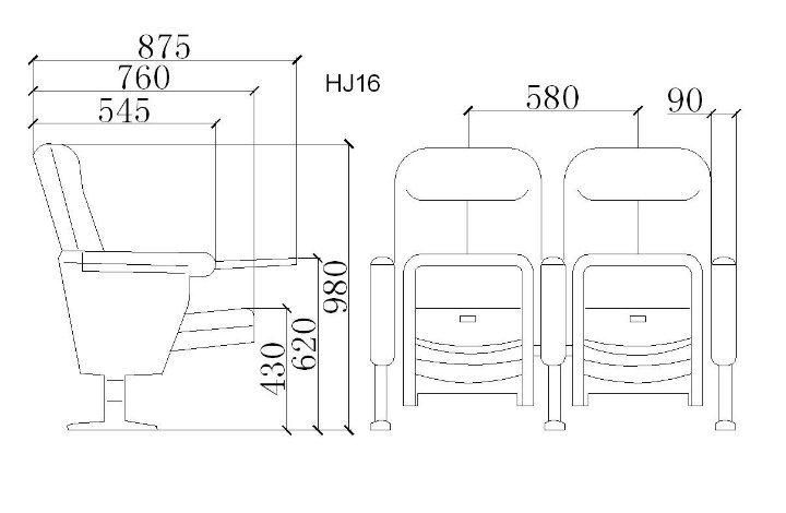 Stadium Conference Economic Office Media Room Church Auditorium Theater Seating