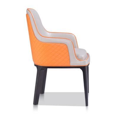 Zode Hotel Furniture Modern Design Leather Dining Chair