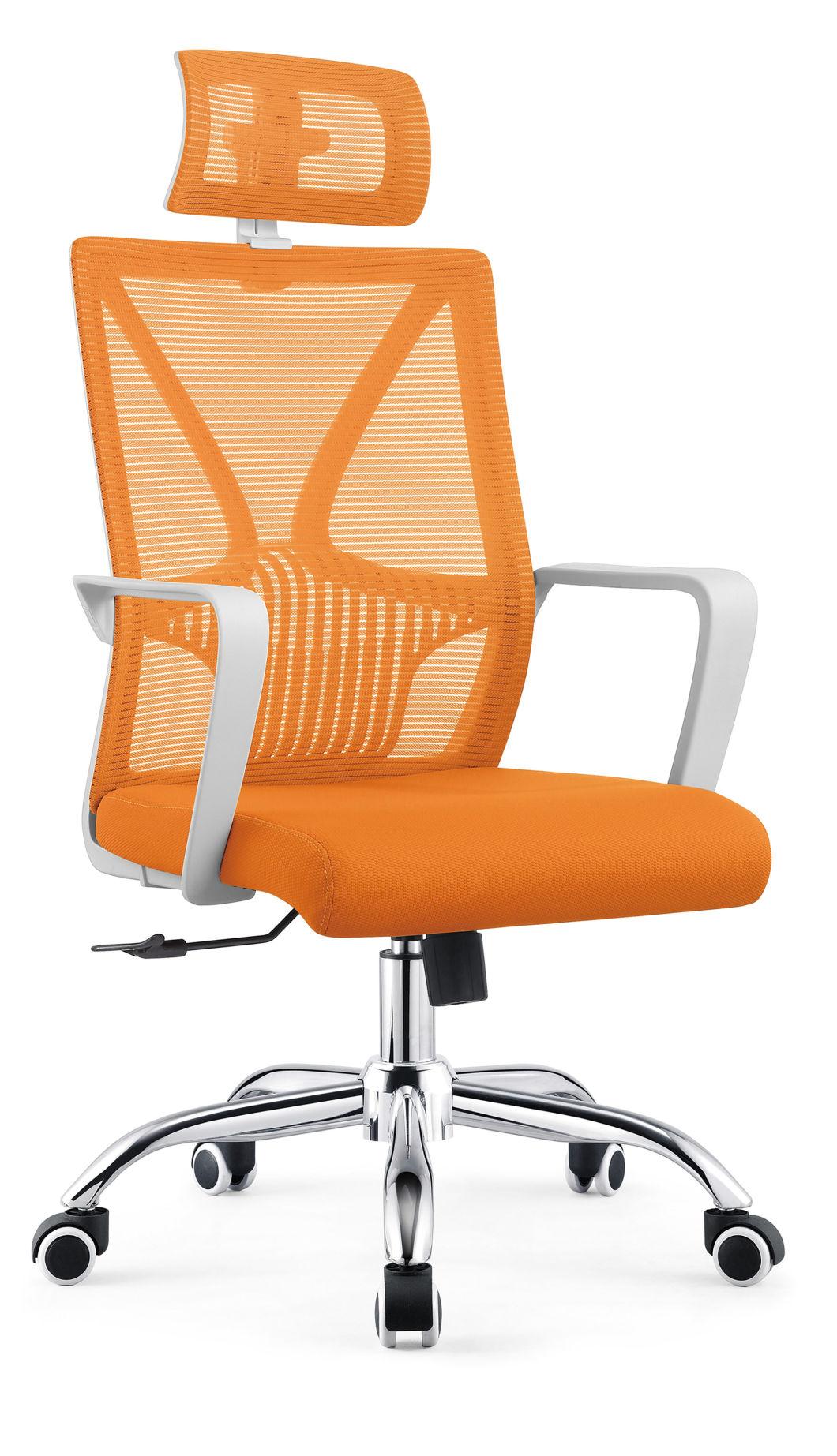 Adjustable Mesh Back Office Chair with Headrest-1921A (BIFMA)