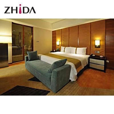 Zhida Solution Modern Luxury Hotel Bedroom Set Bed Room Hotel Furniture