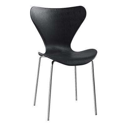 Modern Stacking Metal Chromed Steel Dining Hotel Banquet Chair