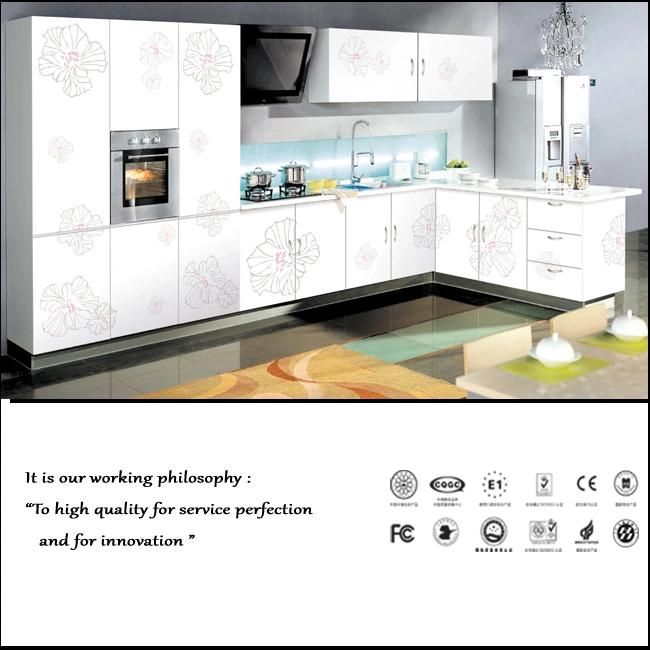 New Modern Style Acrylic High Glossy Kitchen Cabinet (FY8965)