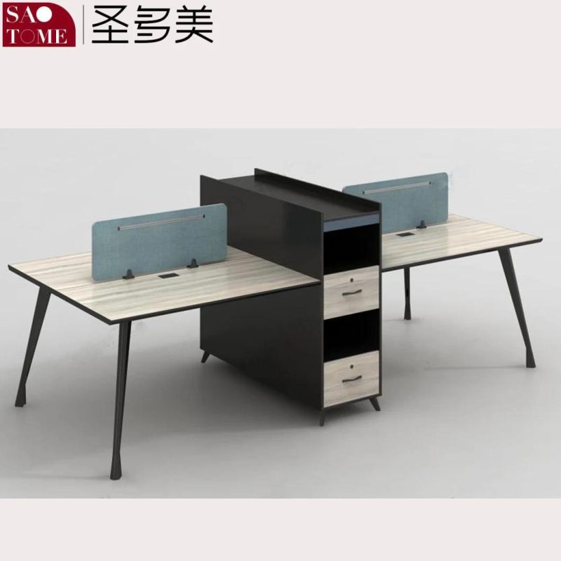 Modern Office Furniture Two-Person Workbench Desk