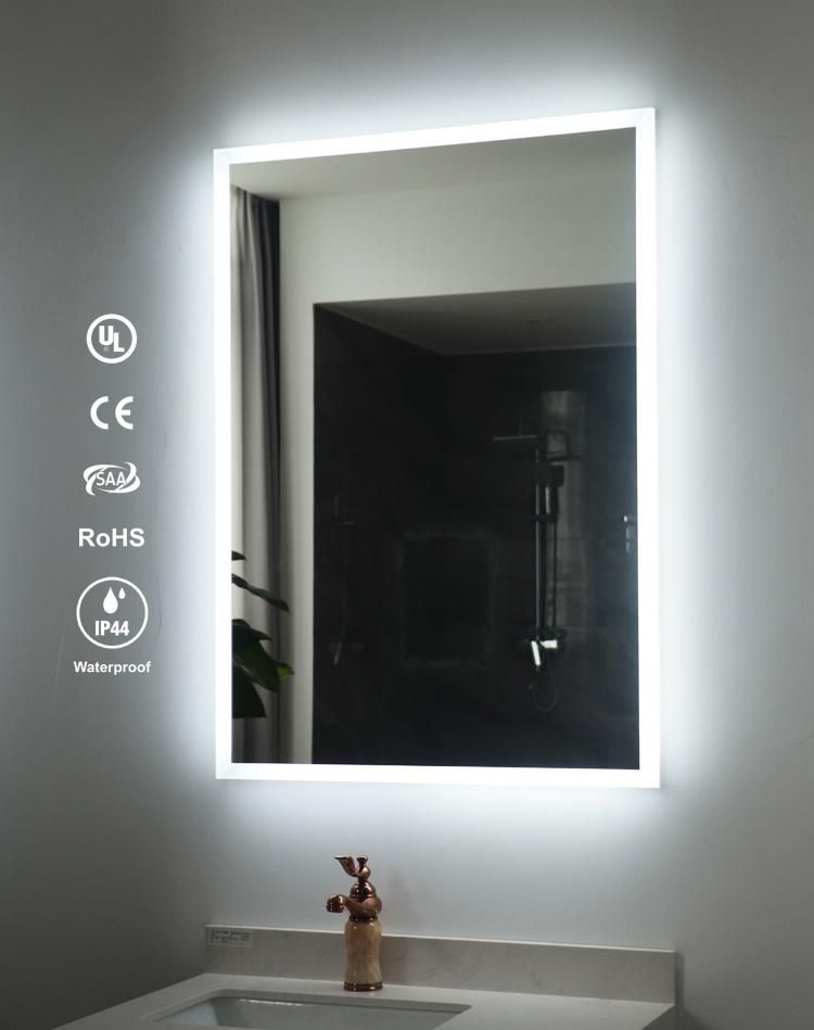 Acrylic Sheet Glass Mirror Decoration Bathroom Mirror Square Illuminated