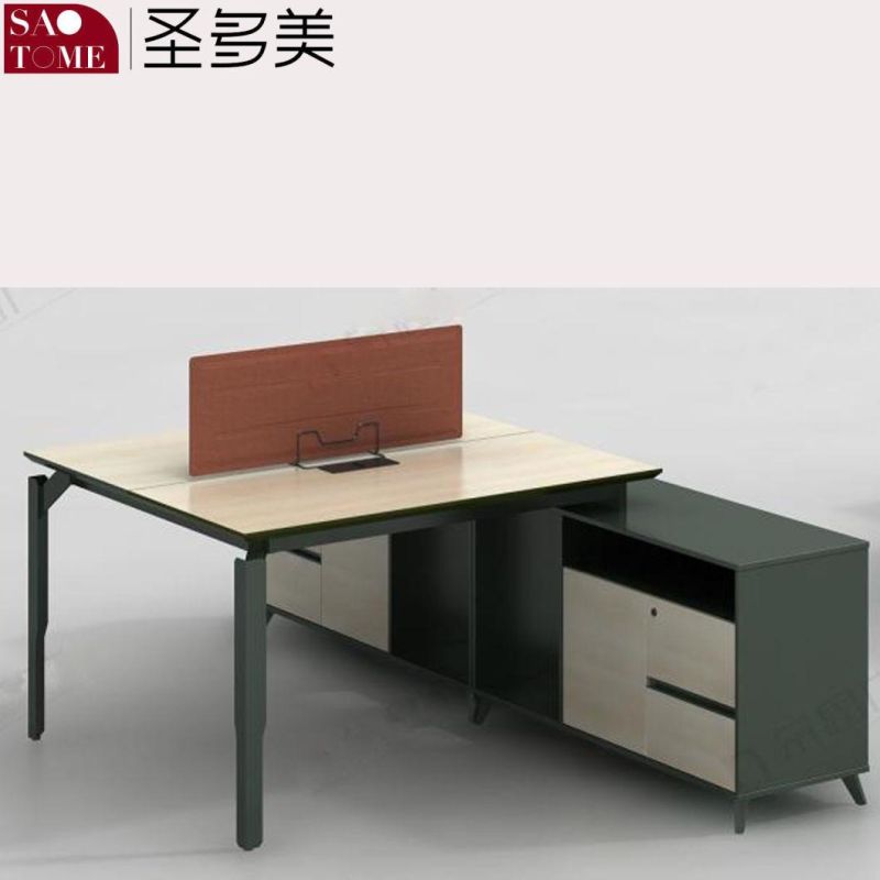 Modern Office Furniture Ordinary Four-Person Office Desk