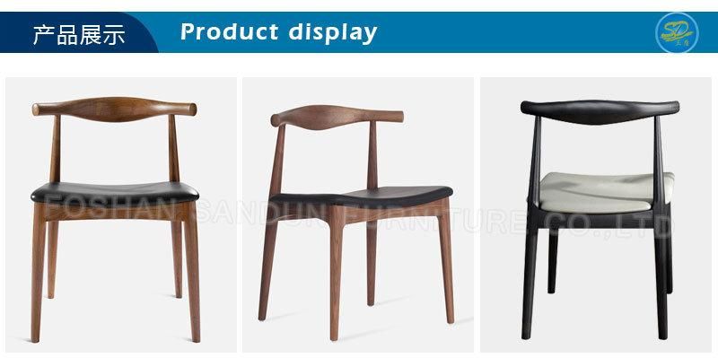 Wood Imitated Grain Design Metal Furniture for Dining Restaurant Use